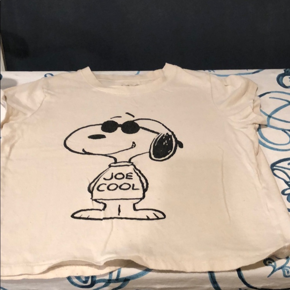 madewell x peanuts snoopy tshirt